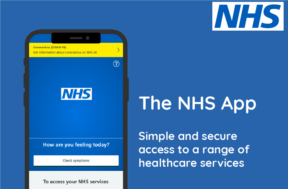 NHS App phone image