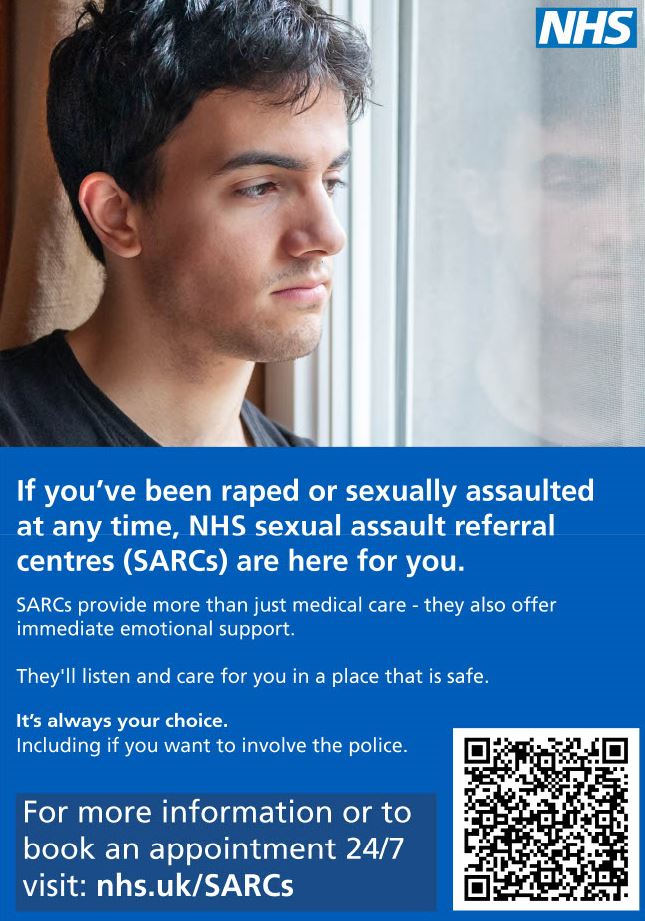 Information for rape and sexual assault